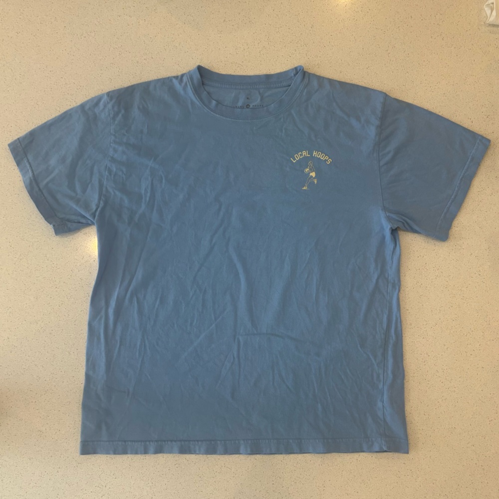 Local Hoops Blue Tee